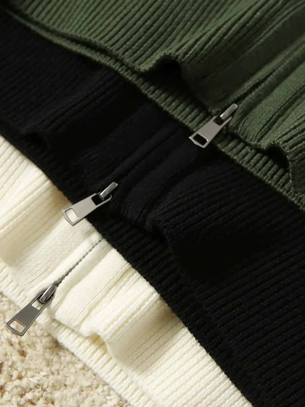 Jean | Wool Zip-Up Cardigan for Women