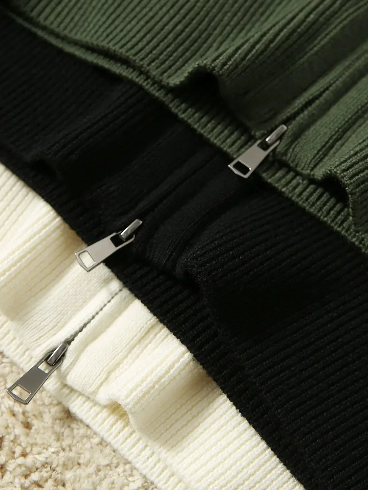 Jean | Wool Zip-Up Cardigan for Women