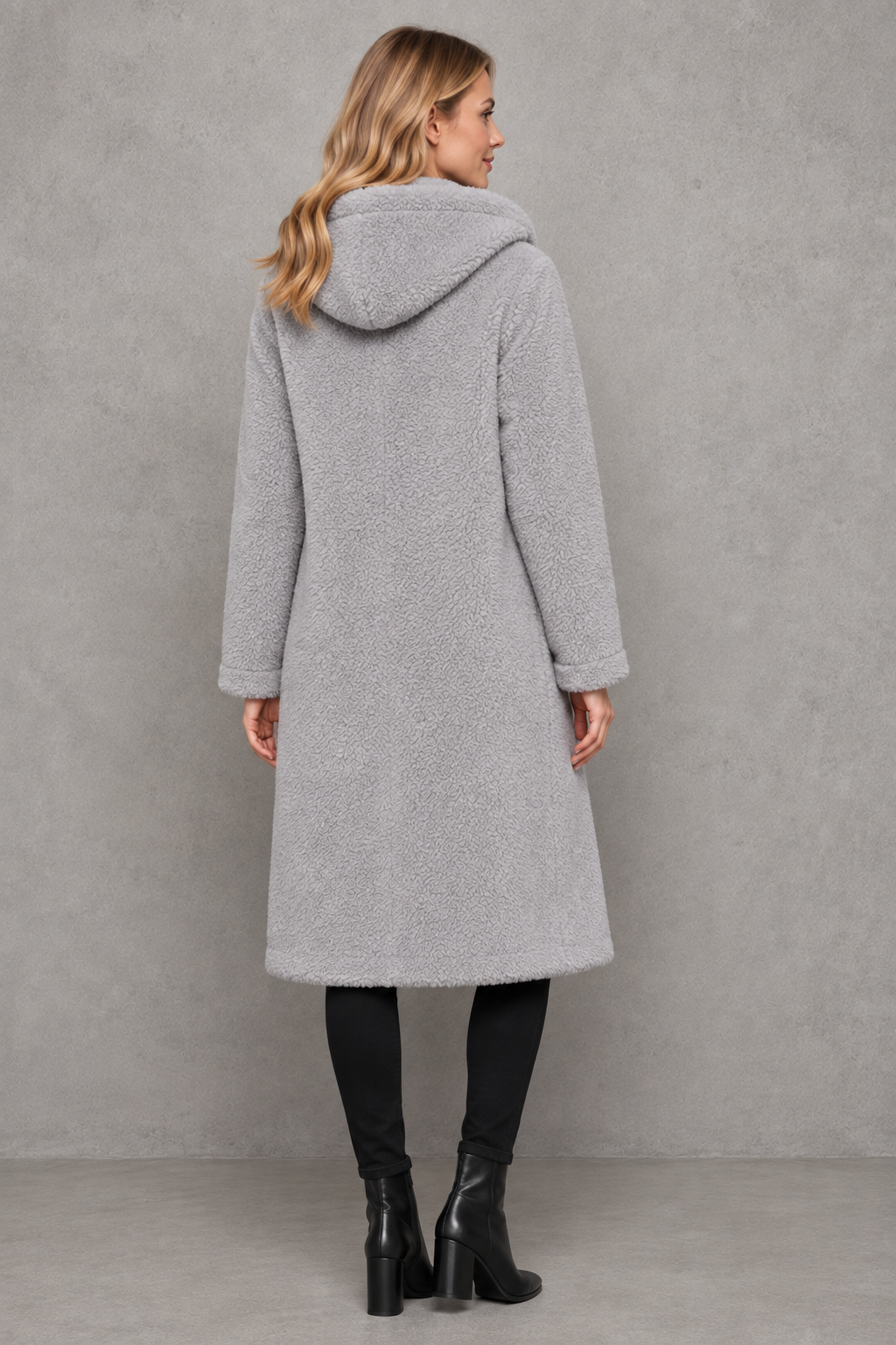 Beatrice | Hooded Quilted Longline Padded Winter Coat